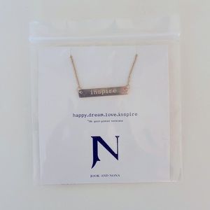 18k Gold plated ‘inspire’ necklace